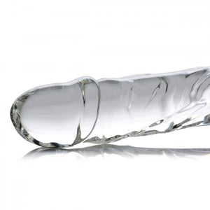 Brutus Glass Dildo Thruster - Clear