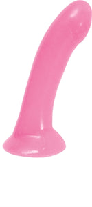 Femme Flared Base Rubber Dildo - Hot Pink SS698-08