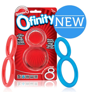 Ofinity Double Ring - 6 Count Box - Assorted OFY-110D