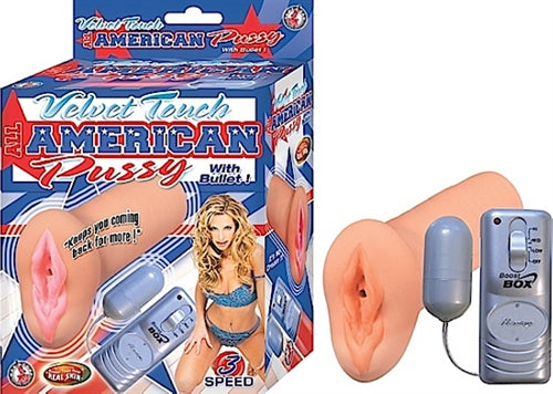 Velvet Touch All American-Pussy With Bullet-Flesh NW2286