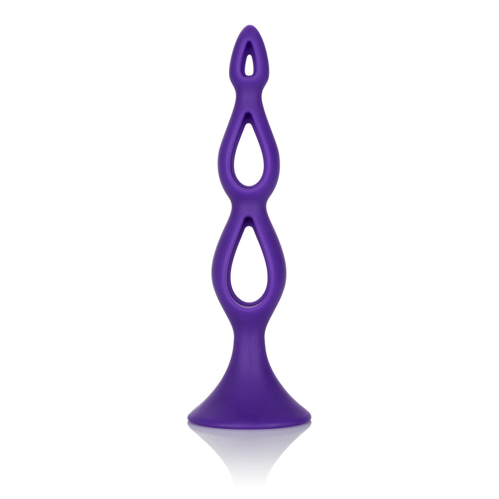 Booty Call Silicone Triple Probe - Purple SE0393562