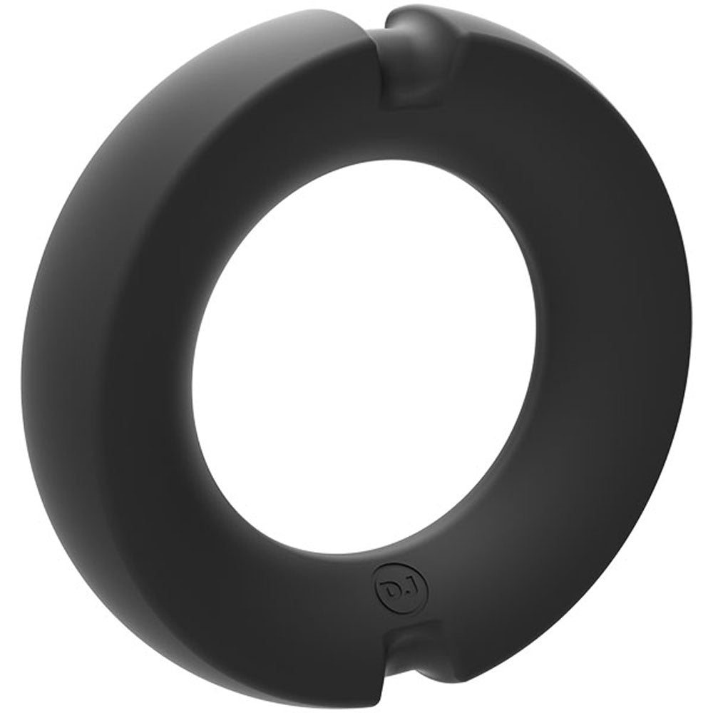 Hybrid Silicone Covered Metal Cock Ring - 50mm DJ2402-20-BX