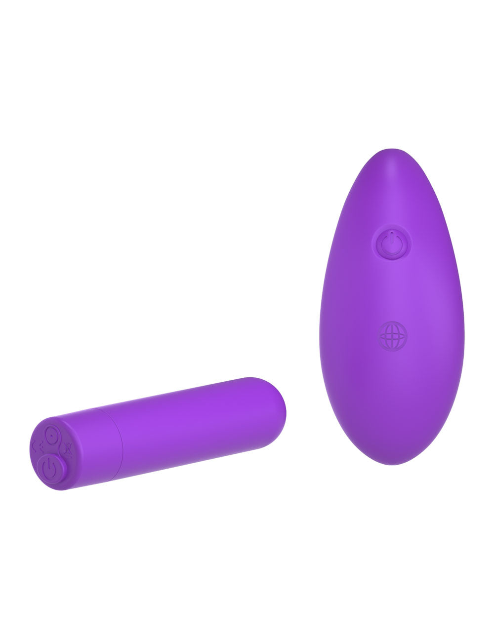Fantasy for Her - Her Rechargeable Remote Control Bullet Purple PD4946-12