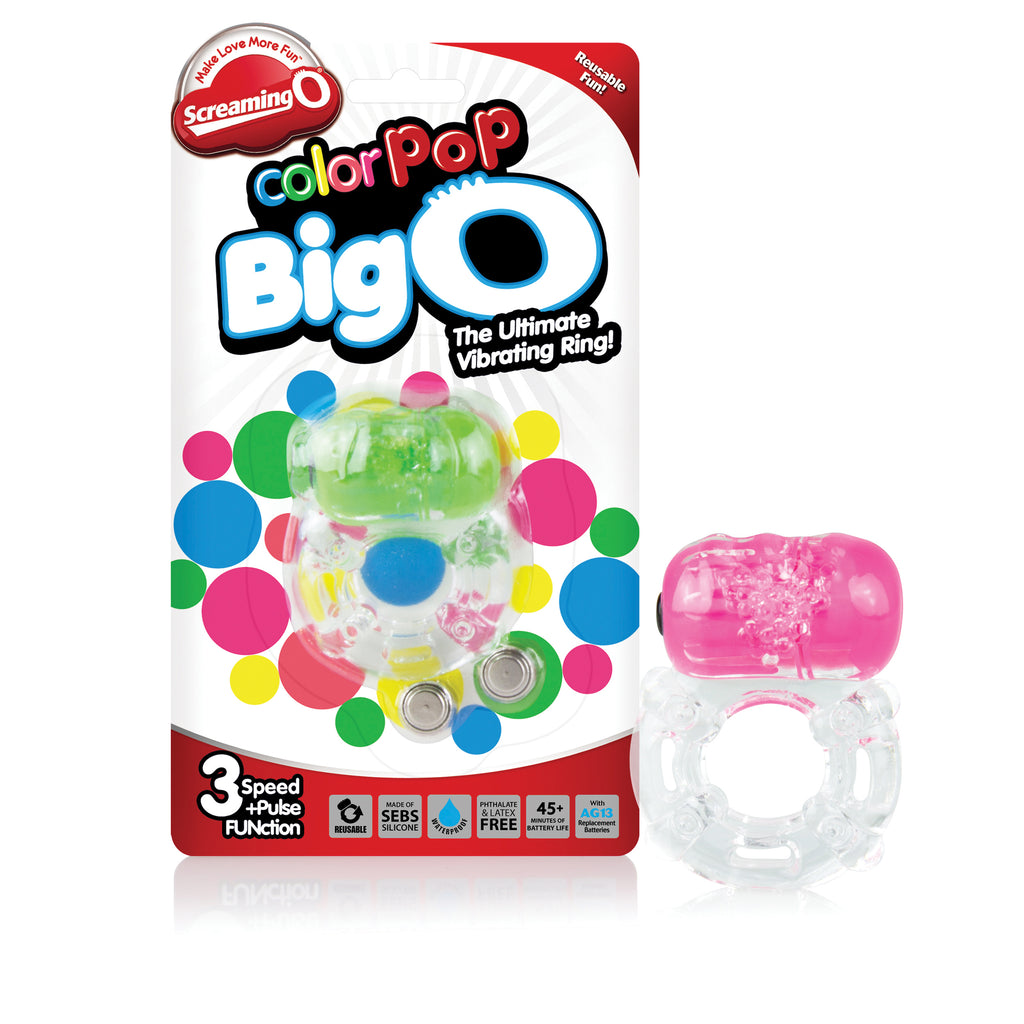 Screaming O Colorpop Big O - 6 Count Box - Assorted Colors CP-BO-110D