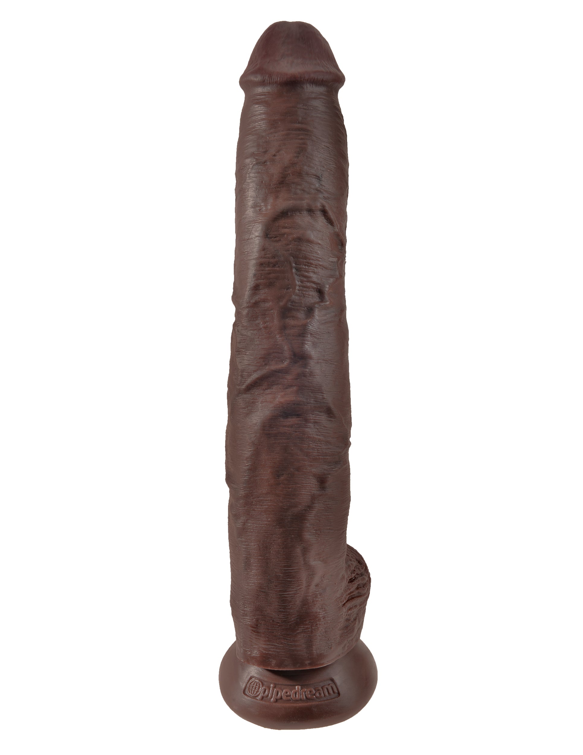 King Cock 14 Cock With Balls - Brown PD5534-29