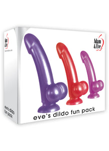 Eve's Dildo Fun Pack - 3 Pack AE-WF-1479-2