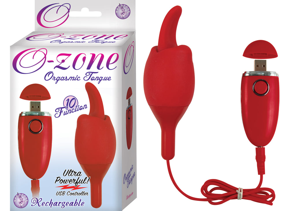 Ozone Orgasmic Tongue - Red NW2710-RED