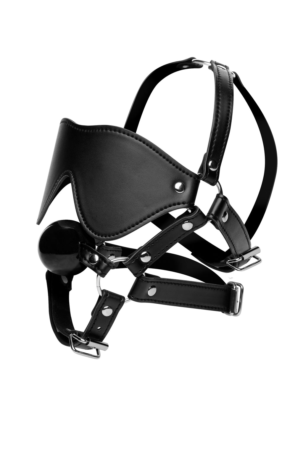 Blindfold Harness + Ball Gag STR-AE909