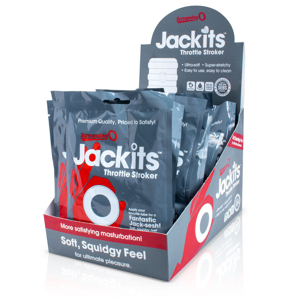 Jackits Throttle Stroker - 12 Count P.O.P. Box Display JTS-C-110D