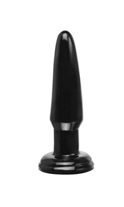 Basix Rubber Works - Beginner's Butt Plug - Black PD4267-23