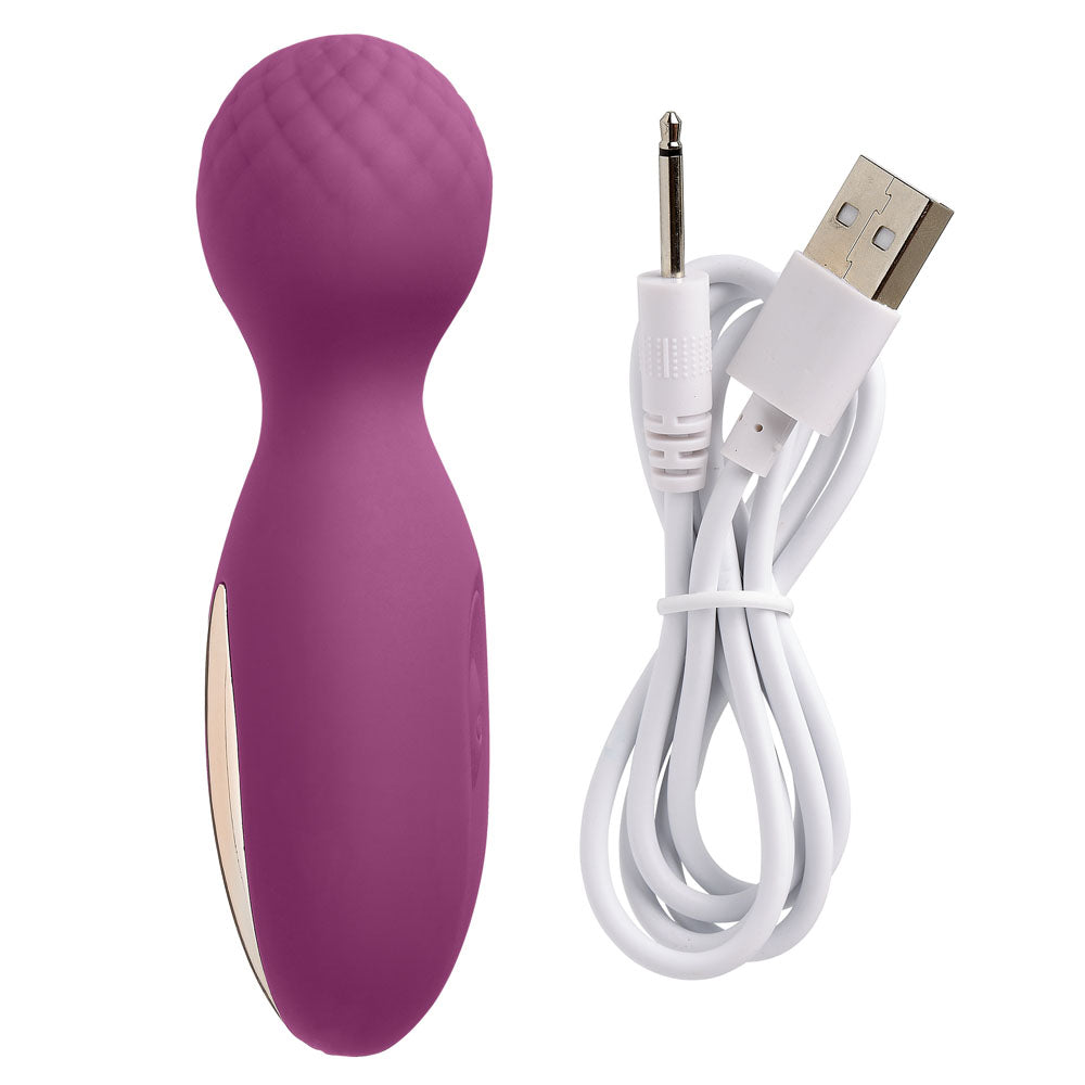 Cloud 9 Health and Wellness Flexi-Massager Rechargeable Wand - Purple WTC912