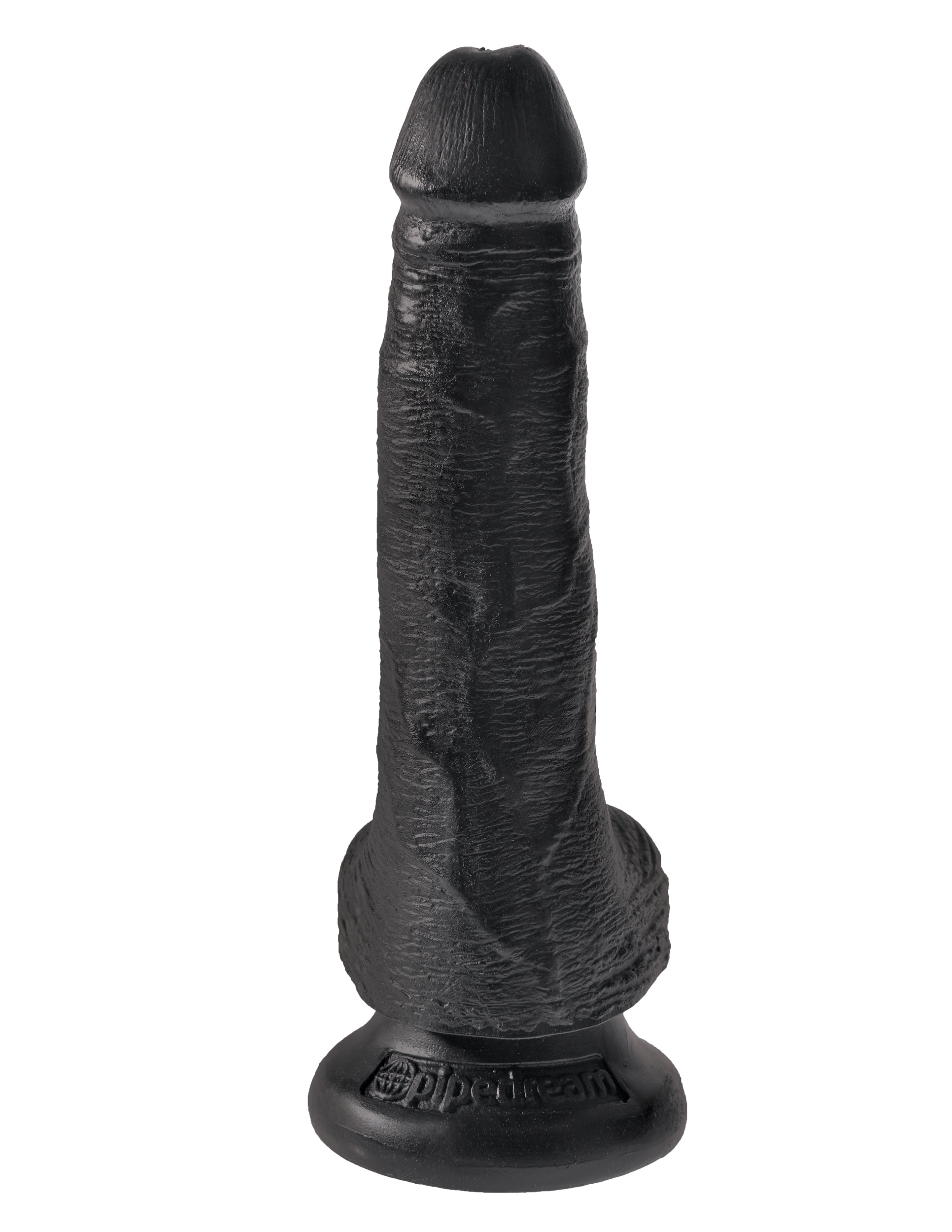 King Cock 6 Cock With Balls - Black PD5531-23