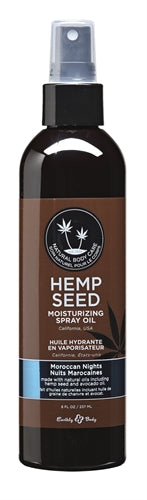 Hemp Seed Moisturizing Spray Oil - 8 Fl. Oz. - Moroccan Nights EB-GO075