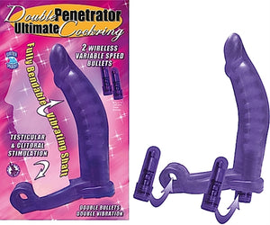 Double Penetrator Ultimate Cockring-Purple NW2130-2