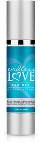 Endless Love for Men Stay Hard and Prolong Water Based Lubricant 1.7 Oz BA-ELMSP17