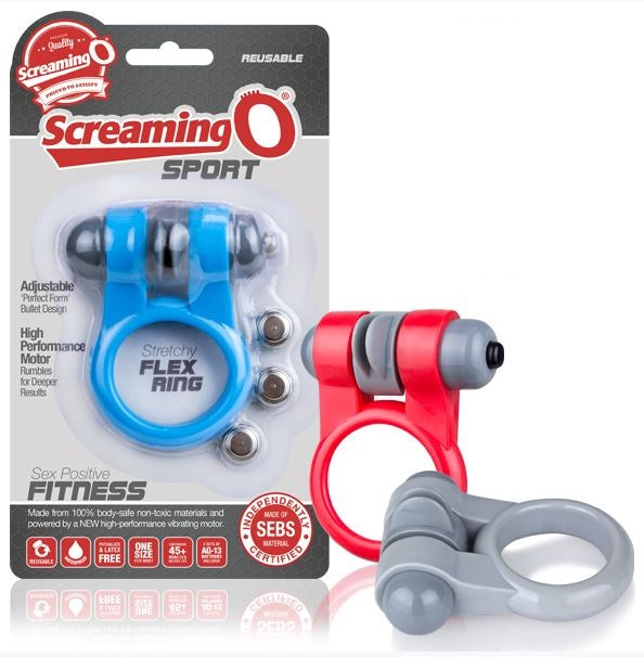 Screaming O Sport - 6 Count Box - Assorted Colors SPT-110D