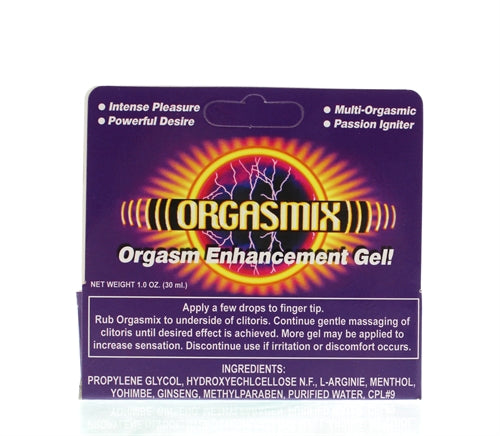 Orgasmix - 1 Oz. Tube - Boxed HTP2197