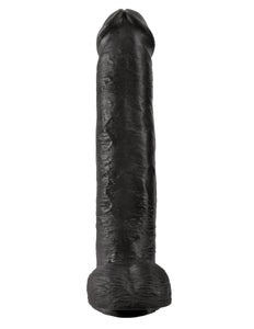 King Cock 15 Cock With Balls - Black PD5535-23