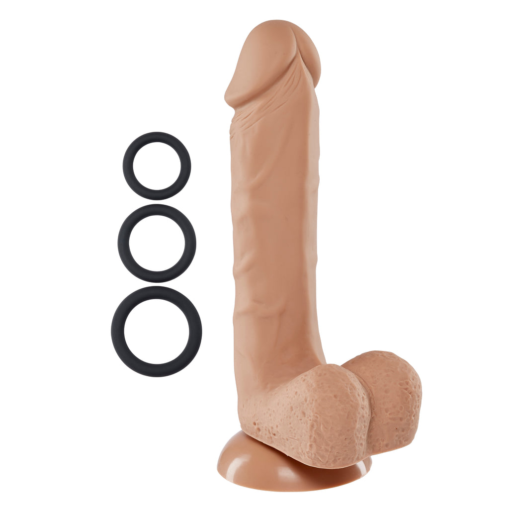 Pro Sensual Series 8 Inch Silicone Pro Odorless  Dong - Tan WTC852868