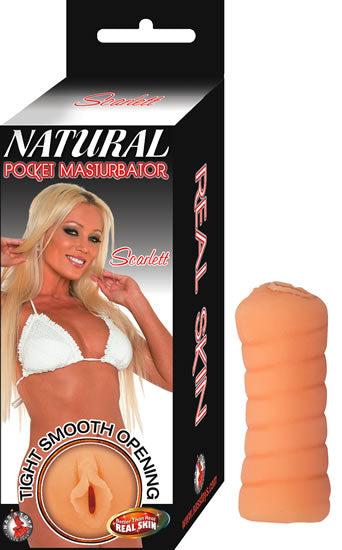 Natural Pocket Masturbator Scarlet - Flesh NW2657