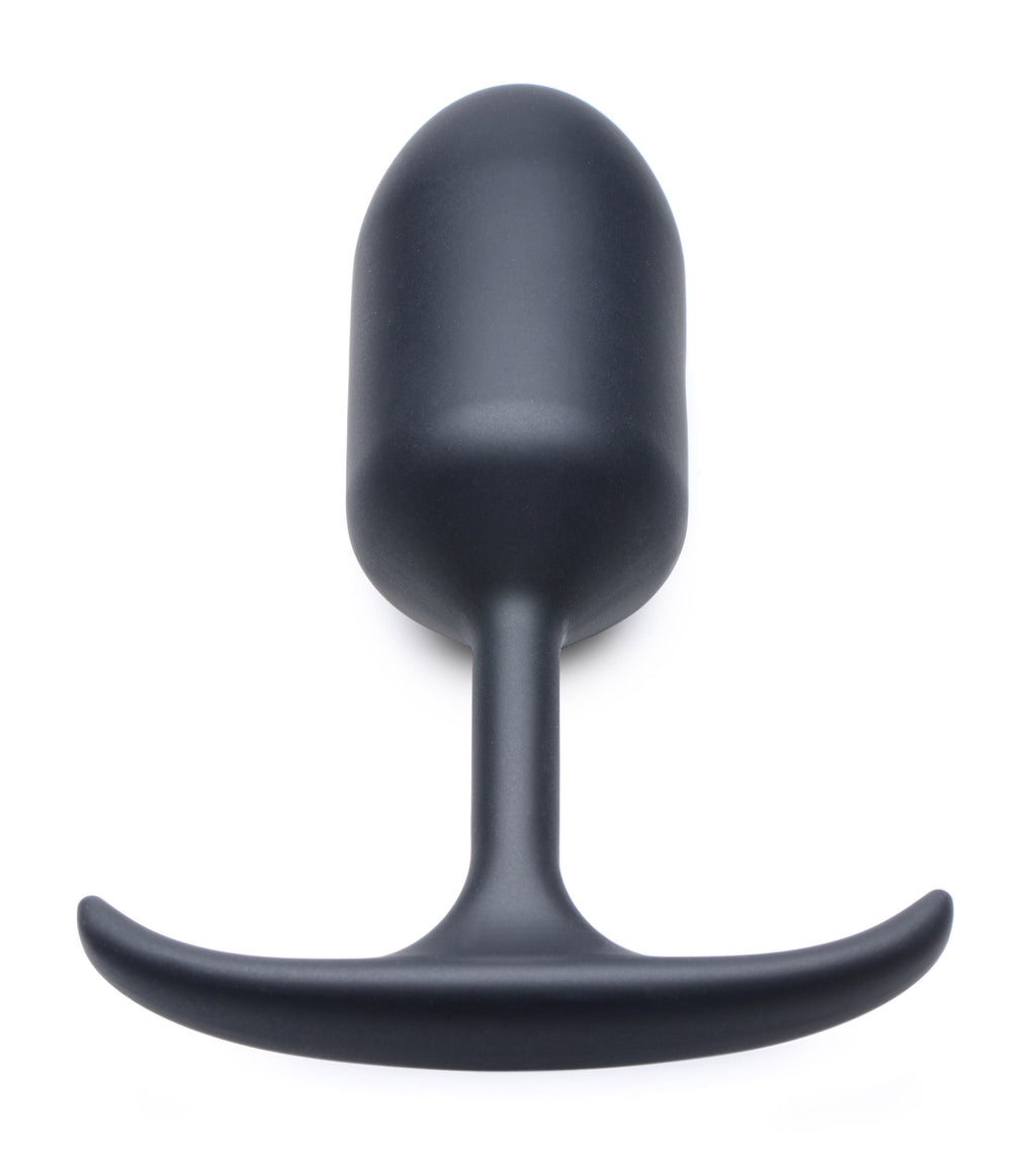 Premium Silicone Weighted Anal Plug - Small HVY-AG472-SML