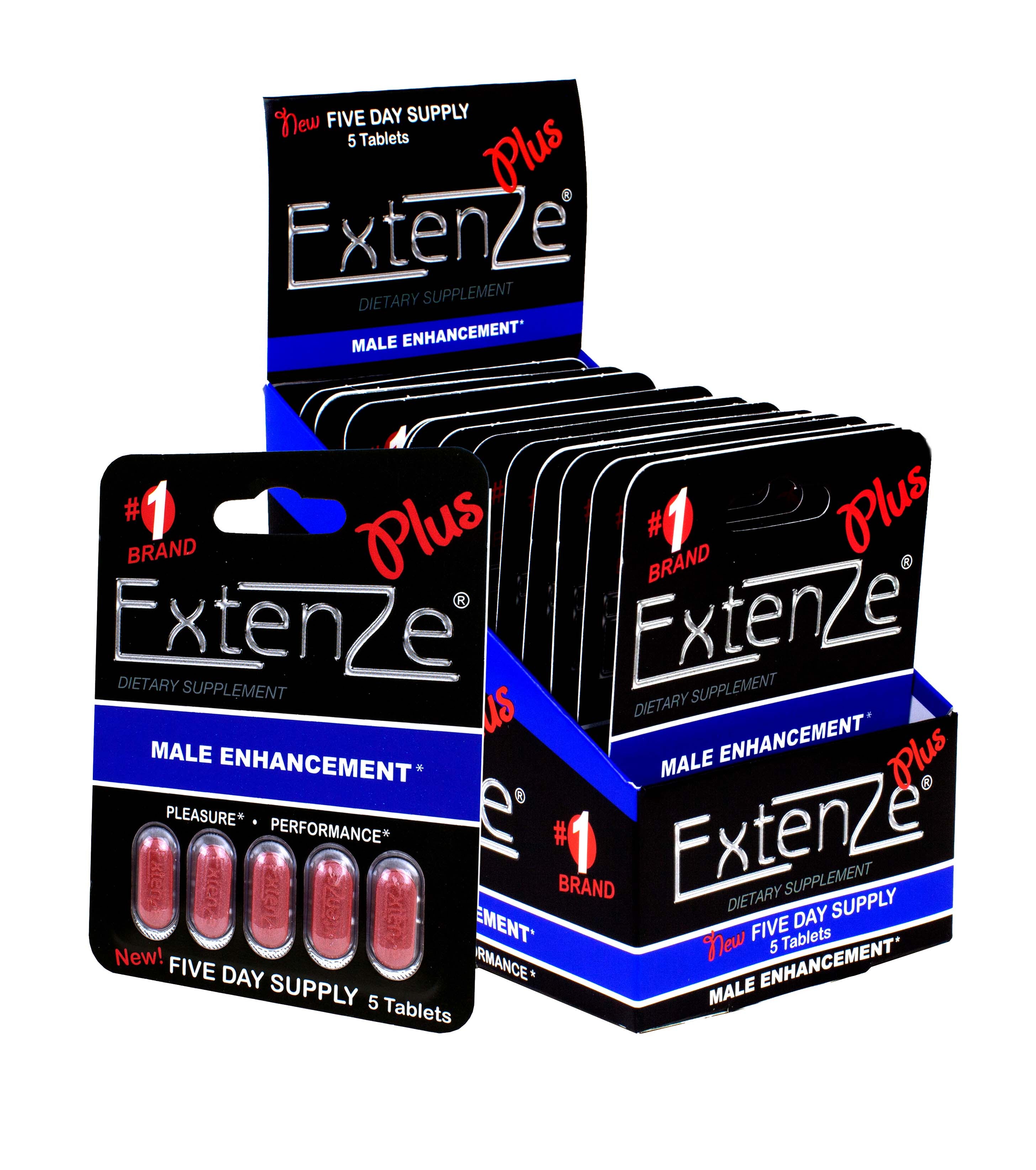Extense Plus 5 Day Supply - 12 Piece Display EXTPLUS-5CTD