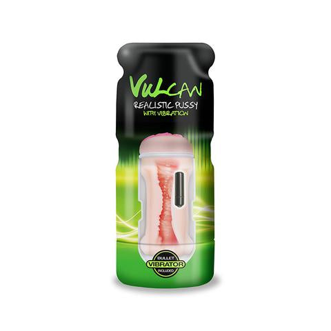 Cyberskin Vulcan Realistic Pussy With Vibration - Cream TS1600391