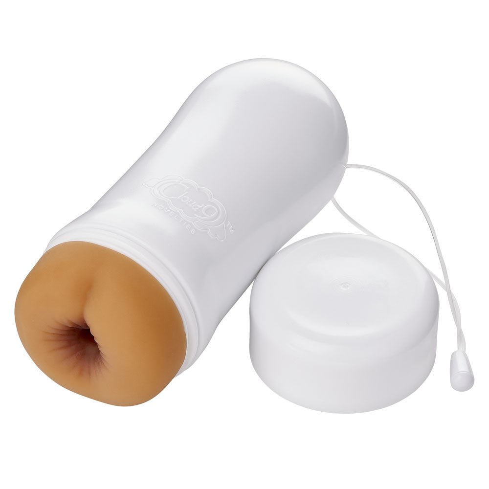 Pleasure Anal Pocket Stroker Water Activated - Tan WTC416