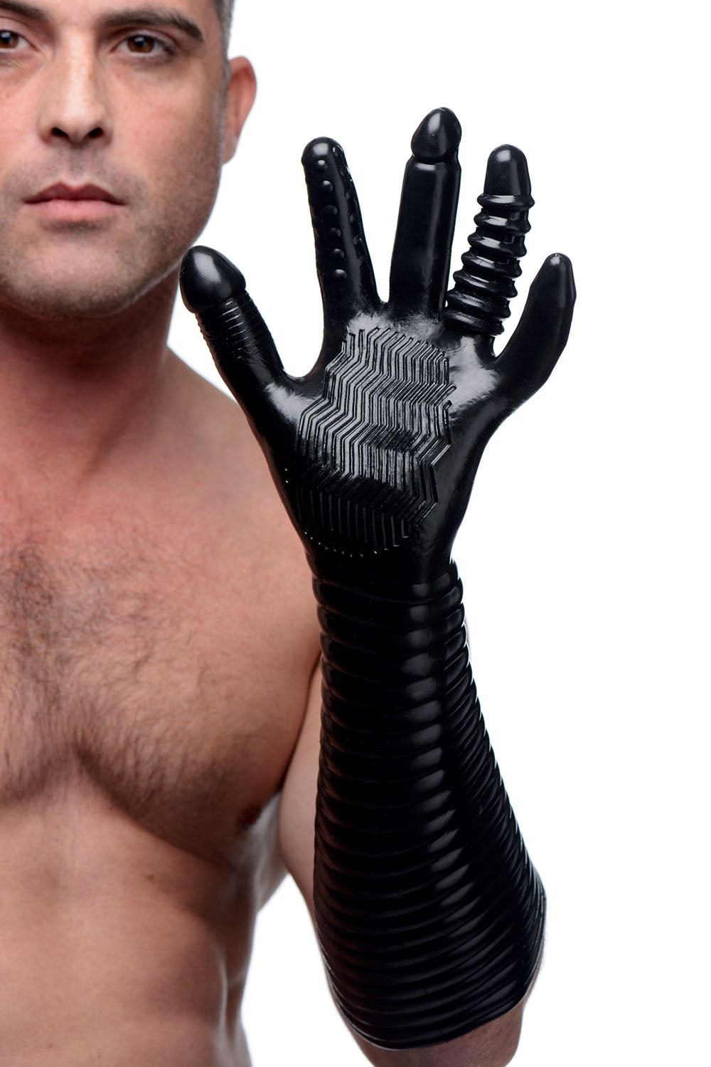 Pleasure Fister Textured Fisting Glove MS-AF897